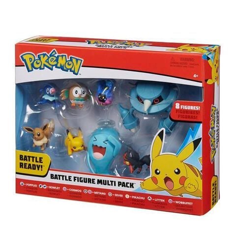 Figurine - Pokemon - Pack De 8 Figurines